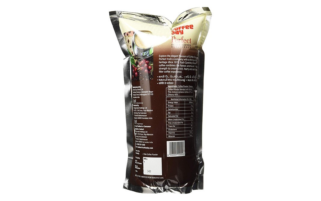 Coffee Day Perfect Filter Coffee Experience   Pack  500 grams